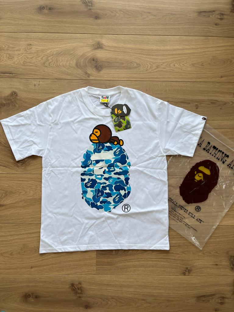 BAPE A Bathing Ape T-shirt Wit Maat M Nieuw, Ophalen of Verzenden, Nieuw, Maat 48/50 (M), Wit