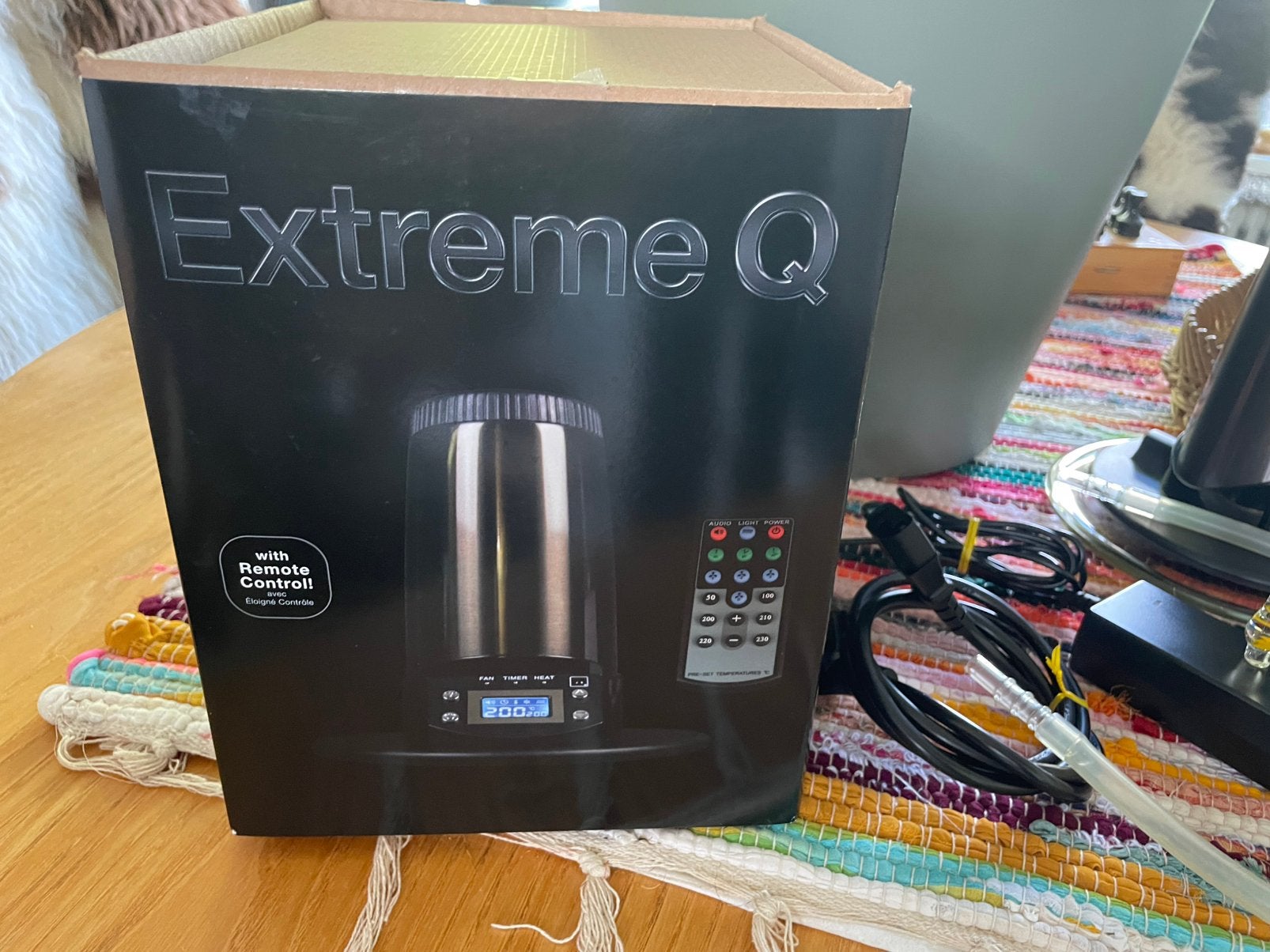 Arizer Extreme Q Vaporizer, Ophalen of Verzenden, Gebruikt, Overige typen