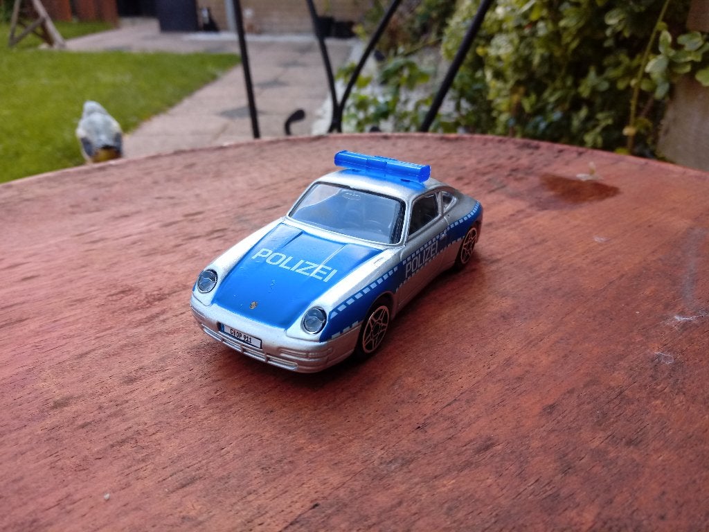 Porsche 911 1/43 Bburago Polizei, Ophalen, Nieuw, Auto, Overige merken