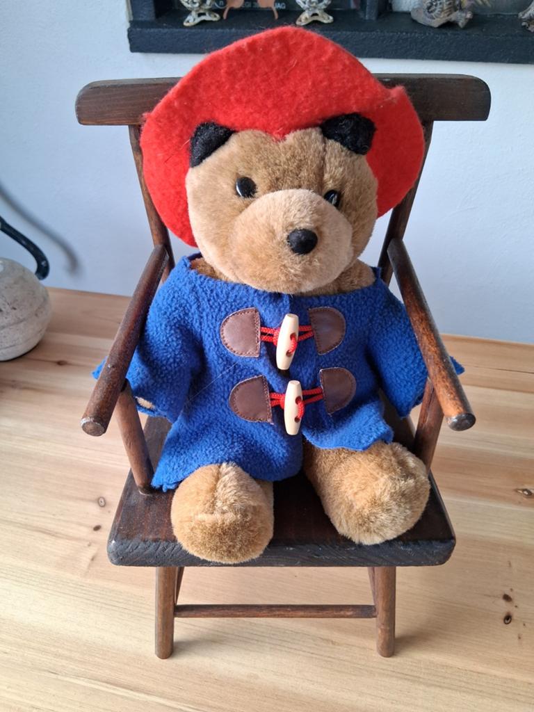 Paddington Beer in houten stoel, Ophalen, Gebruikt, Overige merken, Overige karakters