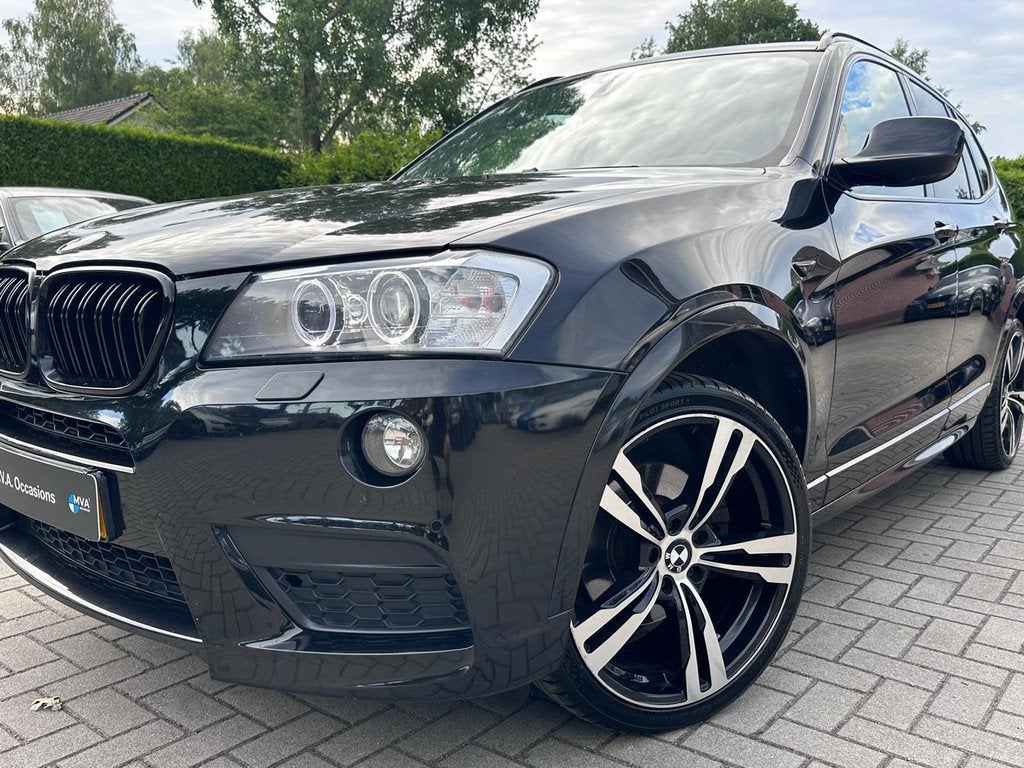 BMW X3 XDrive20i High Executive|Ketting vervangen|Xenon|CarP, Auto's, BMW, Euro 5, Gebruikt, Zwart, 4 cilinders