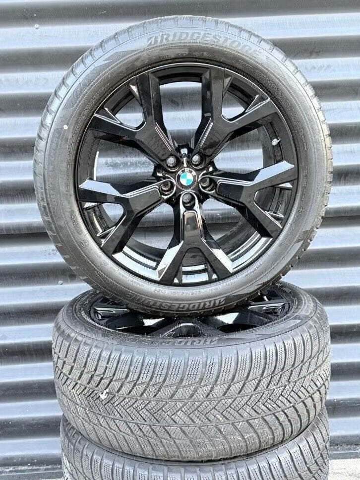 21” Orig Bmw styl 752 X7 G07 X5 G05 G06 velgen Winterbanden, Auto-onderdelen, Banden en Velgen, Ophalen, Gebruikt, 285 mm, Banden en Velgen