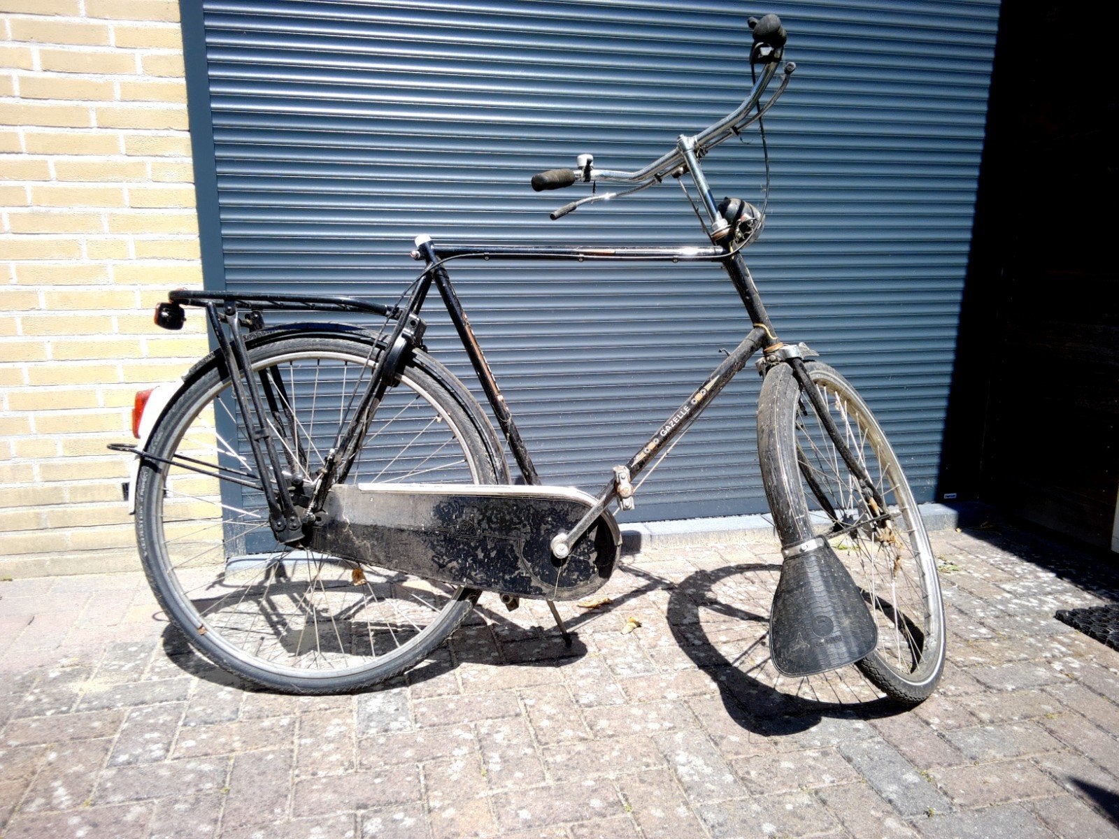 Gazelle toer herenfiets - Klassieke Zwarte Fiets, Ophalen, Gebruikt, Gazelle, Versnellingen