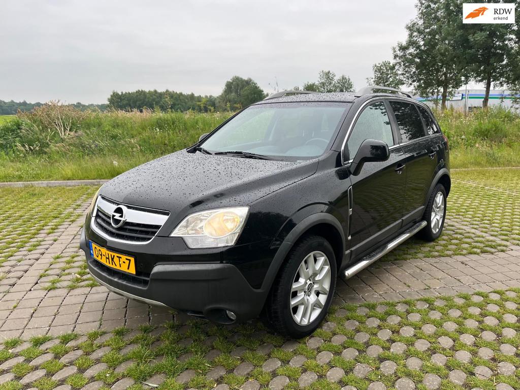 Opel Antara 2.4-16V Temptation, Stof, Gebruikt, Zwart, 4 cilinders