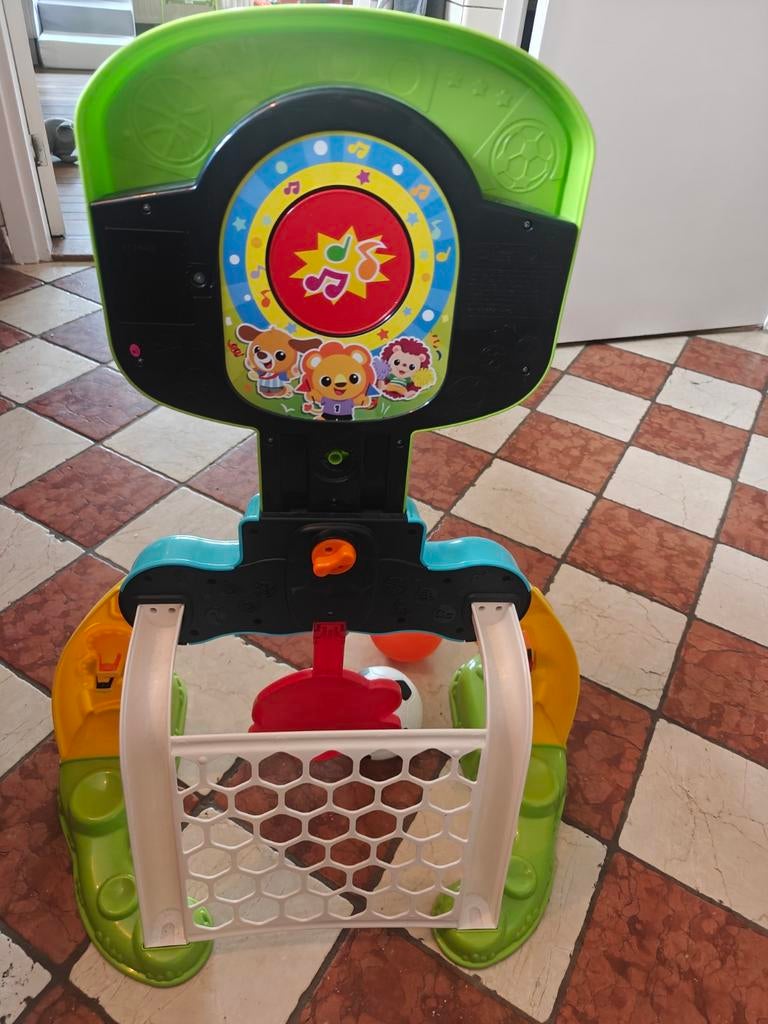 VTech Basketbal 3-in-1 Speelset voor baby's en peuters, Kinderen en Baby's, Speelgoed | Babyspeelgoed, Ophalen, Zo goed als nieuw