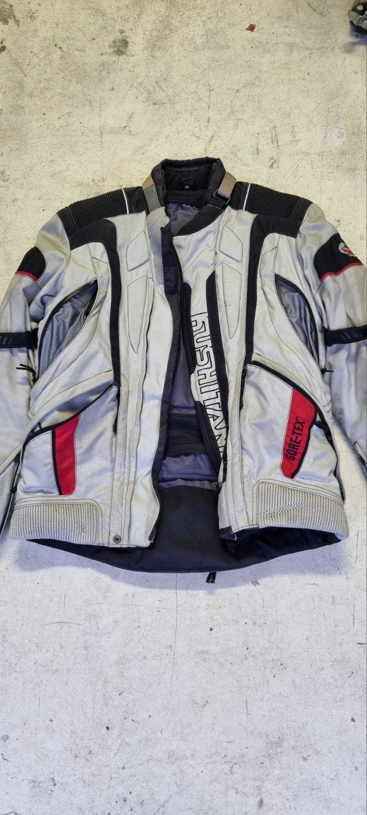 Motorjas textiel met Gore-Tex en uitneembare voering. Maat L, Motoren, Jas | textiel, Heren, Ophalen of Verzenden, Kushitani