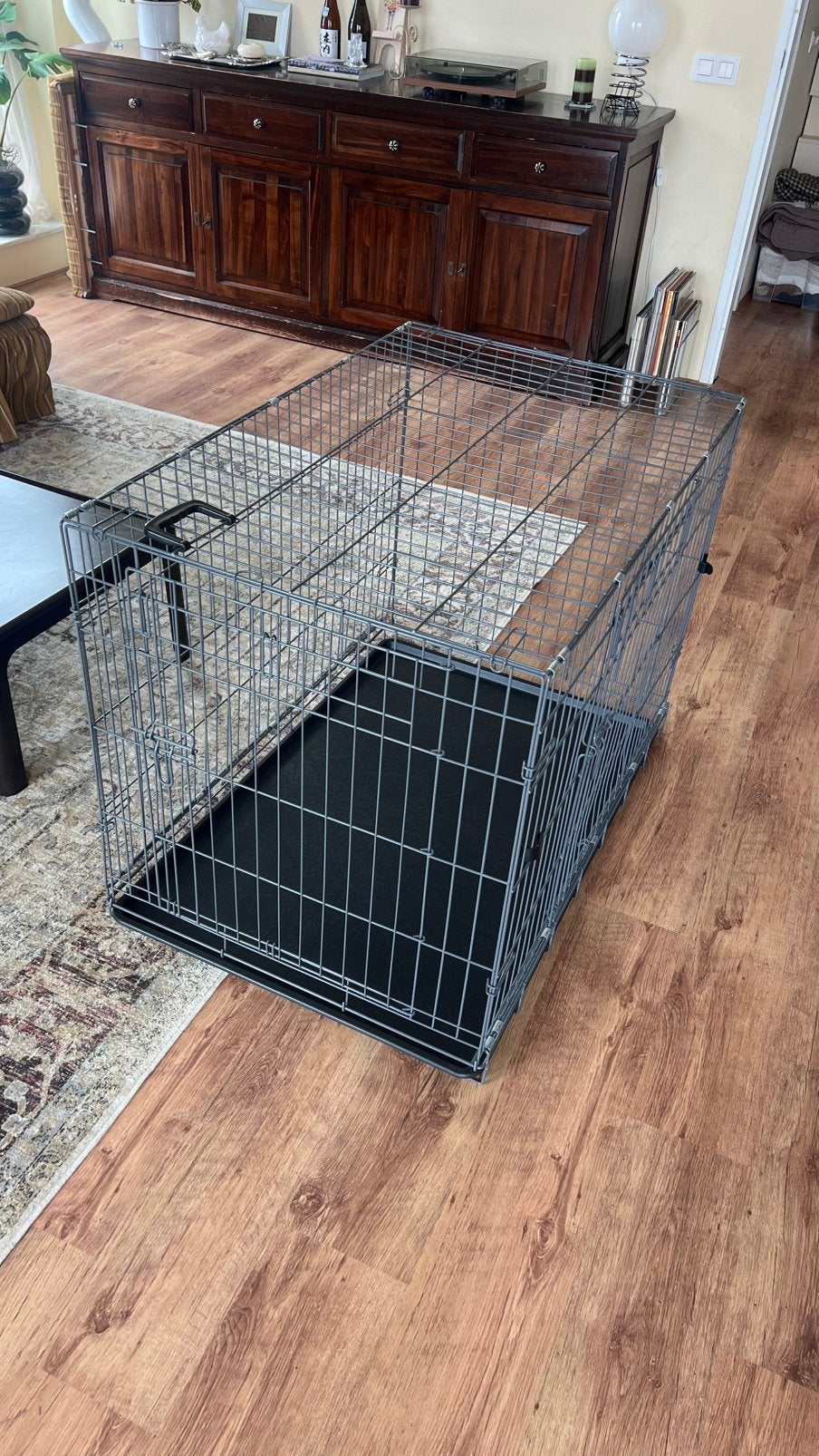 Bench voor middel-grote hond, Dieren en Toebehoren, Hondenhokken, Ophalen of Verzenden, Zo goed als nieuw, 75 tot 110 cm, 65 tot 100 cm