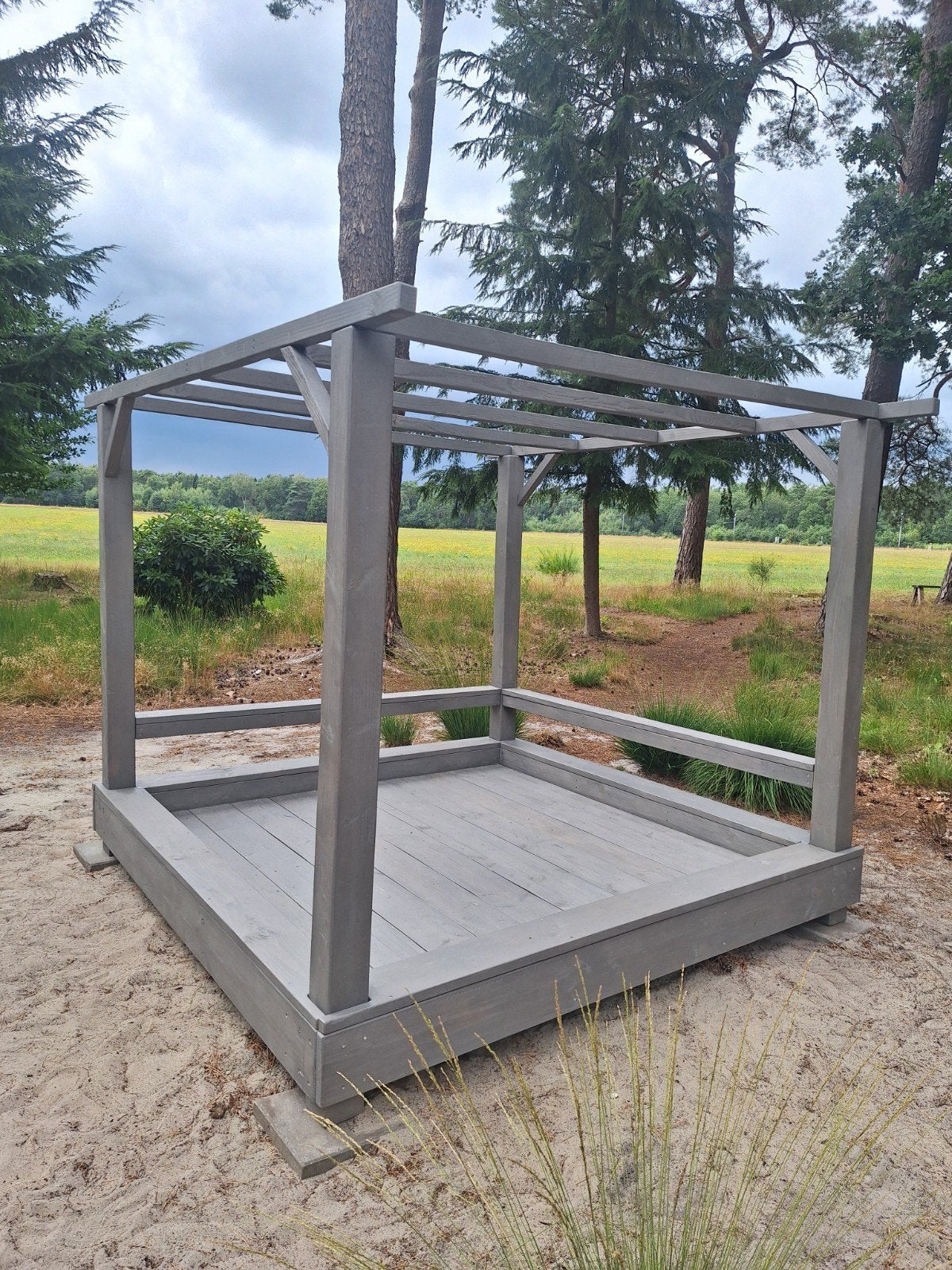 Douglas/steigerhout tuin lounge bed strand bed cabana, Ophalen of Verzenden