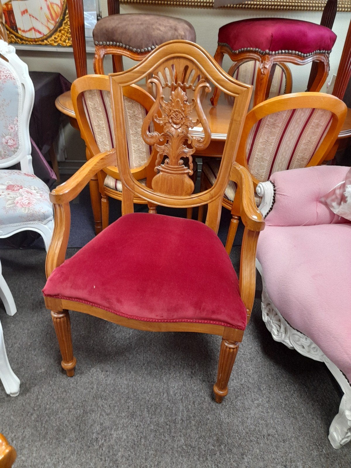 Nette fauteuile opnieuw gestoffeerd, Ophalen of Verzenden, Zo goed als nieuw, 75 tot 100 cm