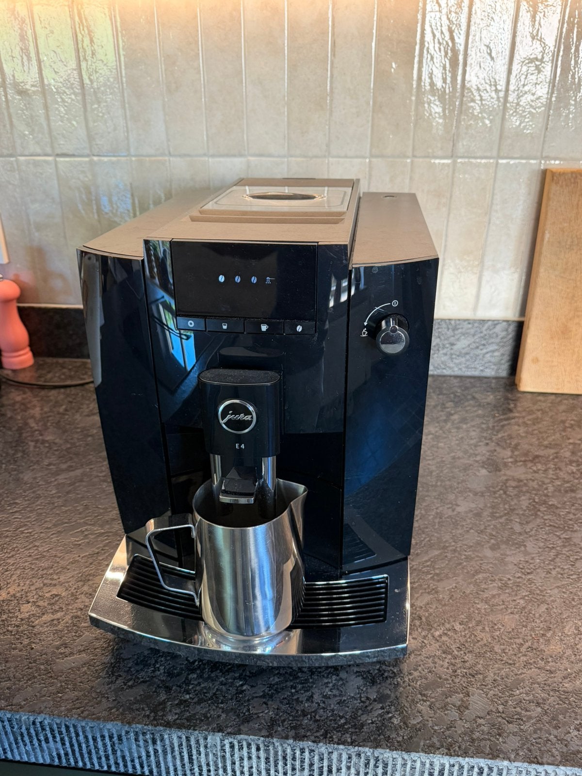 Jura E4 piano black volautomatisch koffiezetapparaat