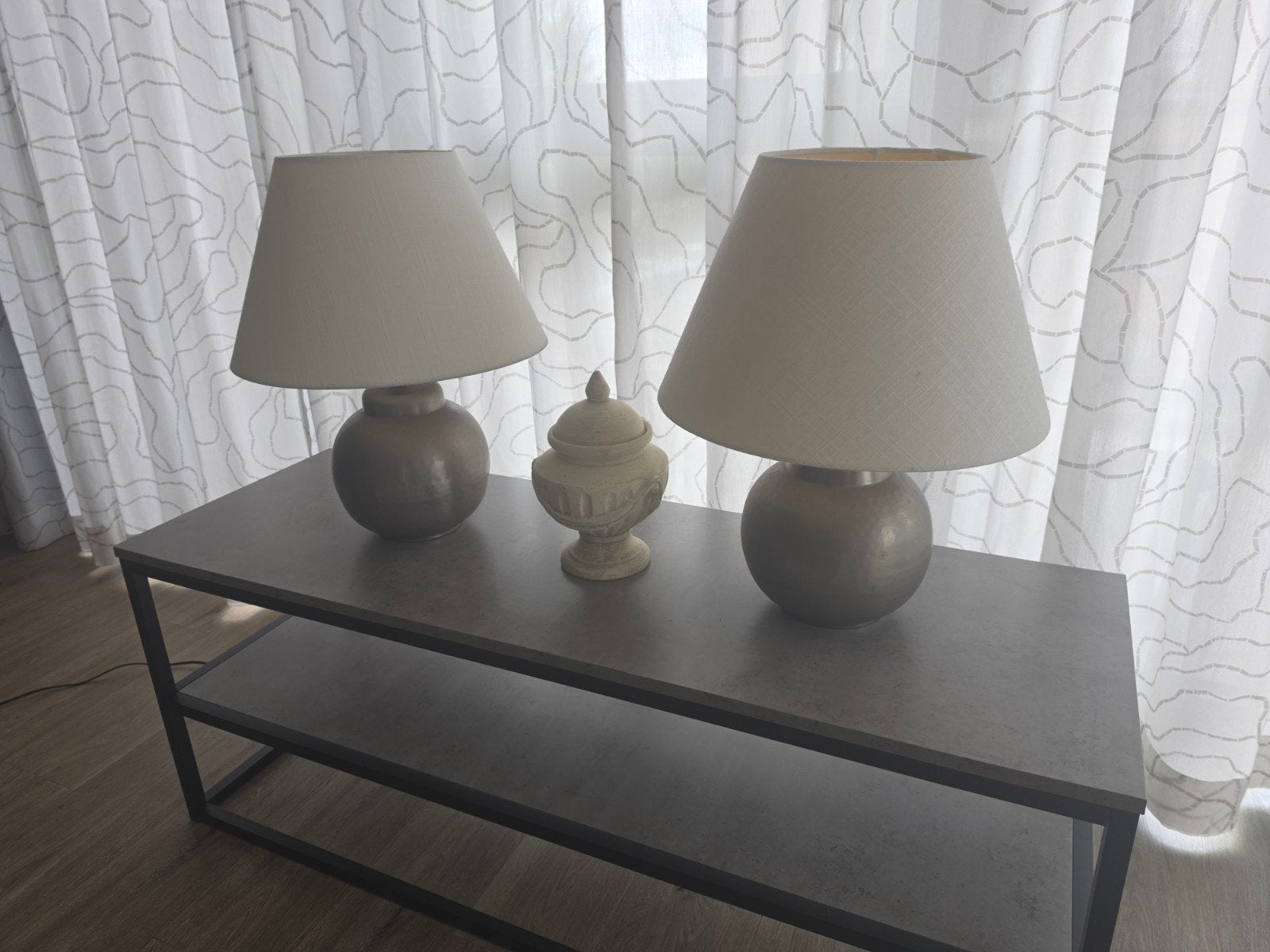Riviera Maison Stijl Bol Tafellampen - Set van 2, Ophalen, Riviera Maison