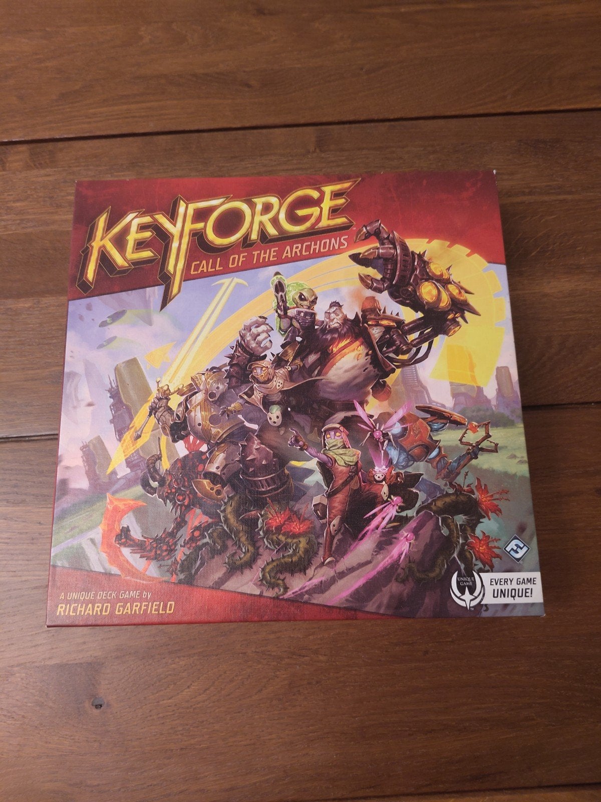 KeyForge: Call of the Archons, Een of twee spelers, Ophalen of Verzenden, Zo goed als nieuw, Fantasy Flight Games