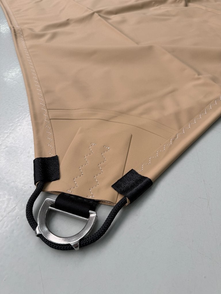 OUTLET DEAL! Sunshade / schaduwdoek - 2,5 X 2,5 - Sand Kleur, Tuin en Terras, Partytenten, Ophalen, ., Overige typen, Minder dan 4 meter