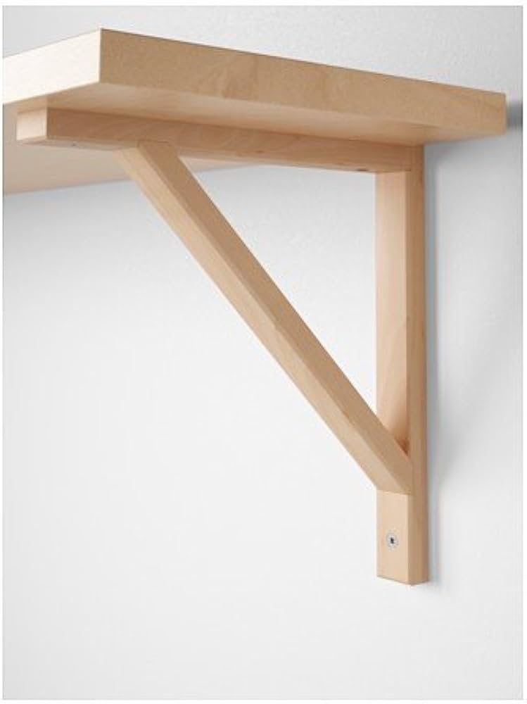 Ikea Ekby Valter houten plankdragers, 28 x 31 cm, 14 stuks, Ophalen of Verzenden, Nieuw