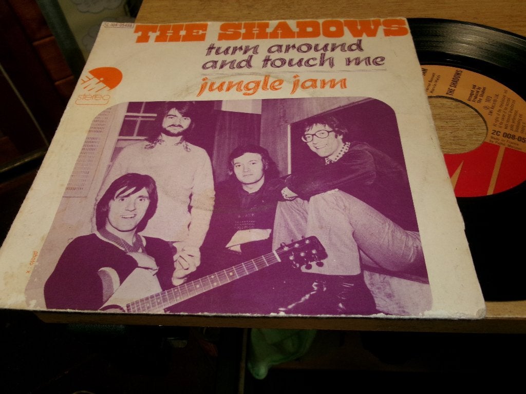 SHADOWS / Turn around and touch me / Franse FH / ZG / 1973, Ophalen of Verzenden, Gebruikt, Pop