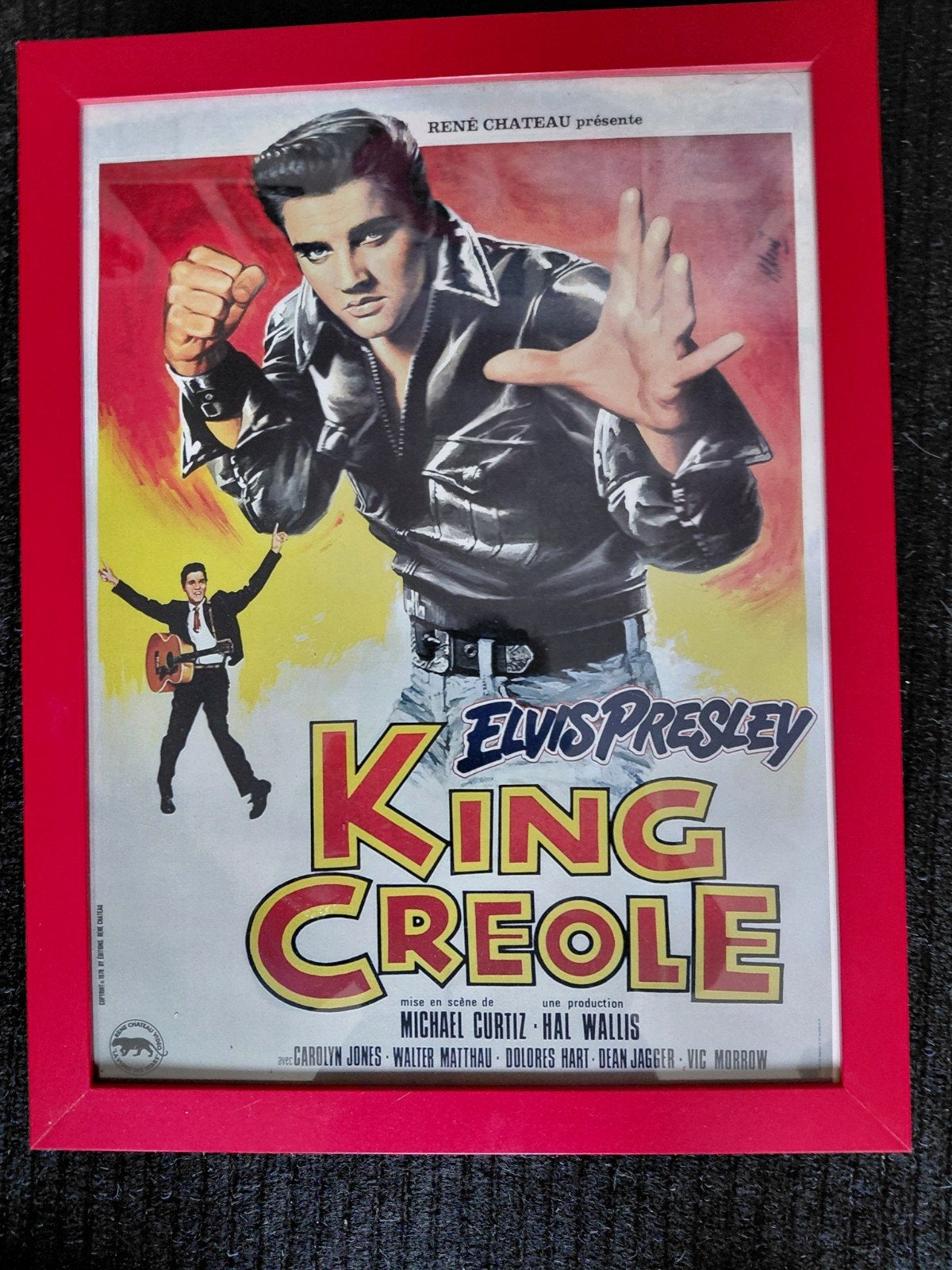 Ingelijste posters van muzieklegendes, Minder dan 50 cm, Ophalen of Verzenden, Zo goed als nieuw, Foto of Poster