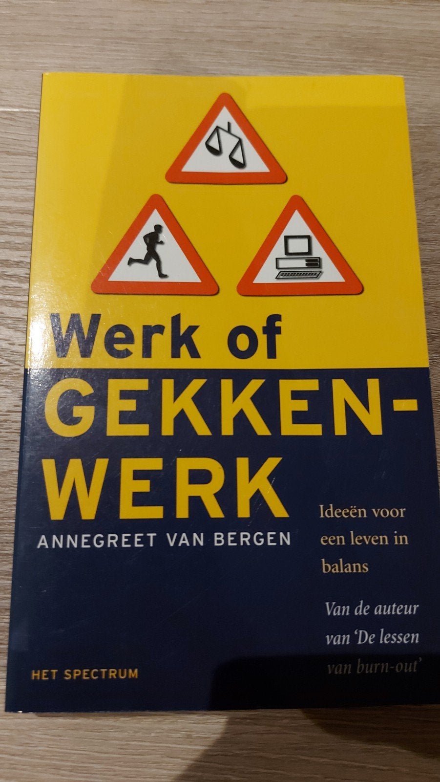 A: Werk of Gekkenwerk - Annnegreet van Bergen, Ophalen of Verzenden, Gelezen, Annnegreet van Bergen