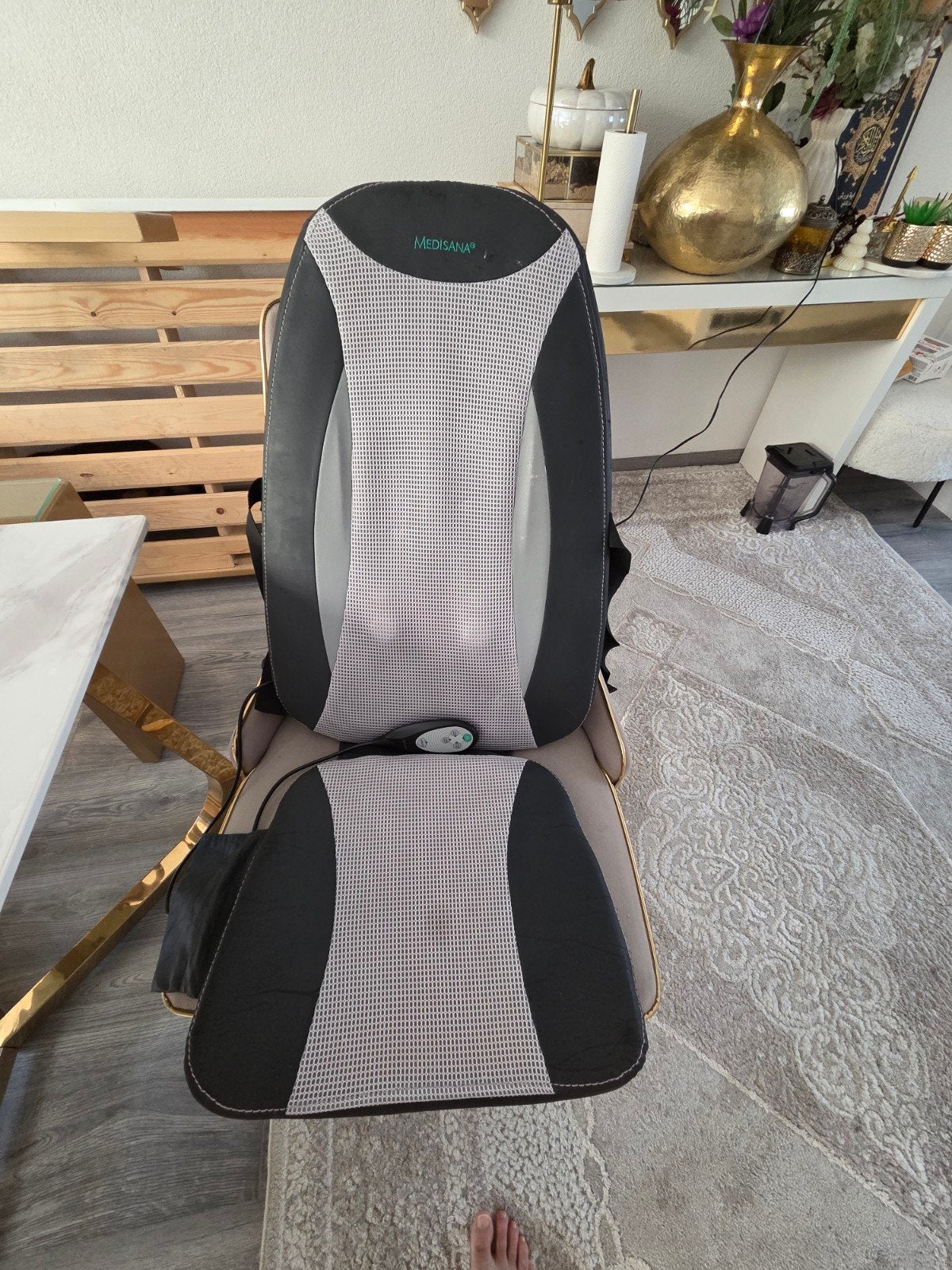 Medisana Shiatsu Massagestoel Opzetstuk, Ophalen