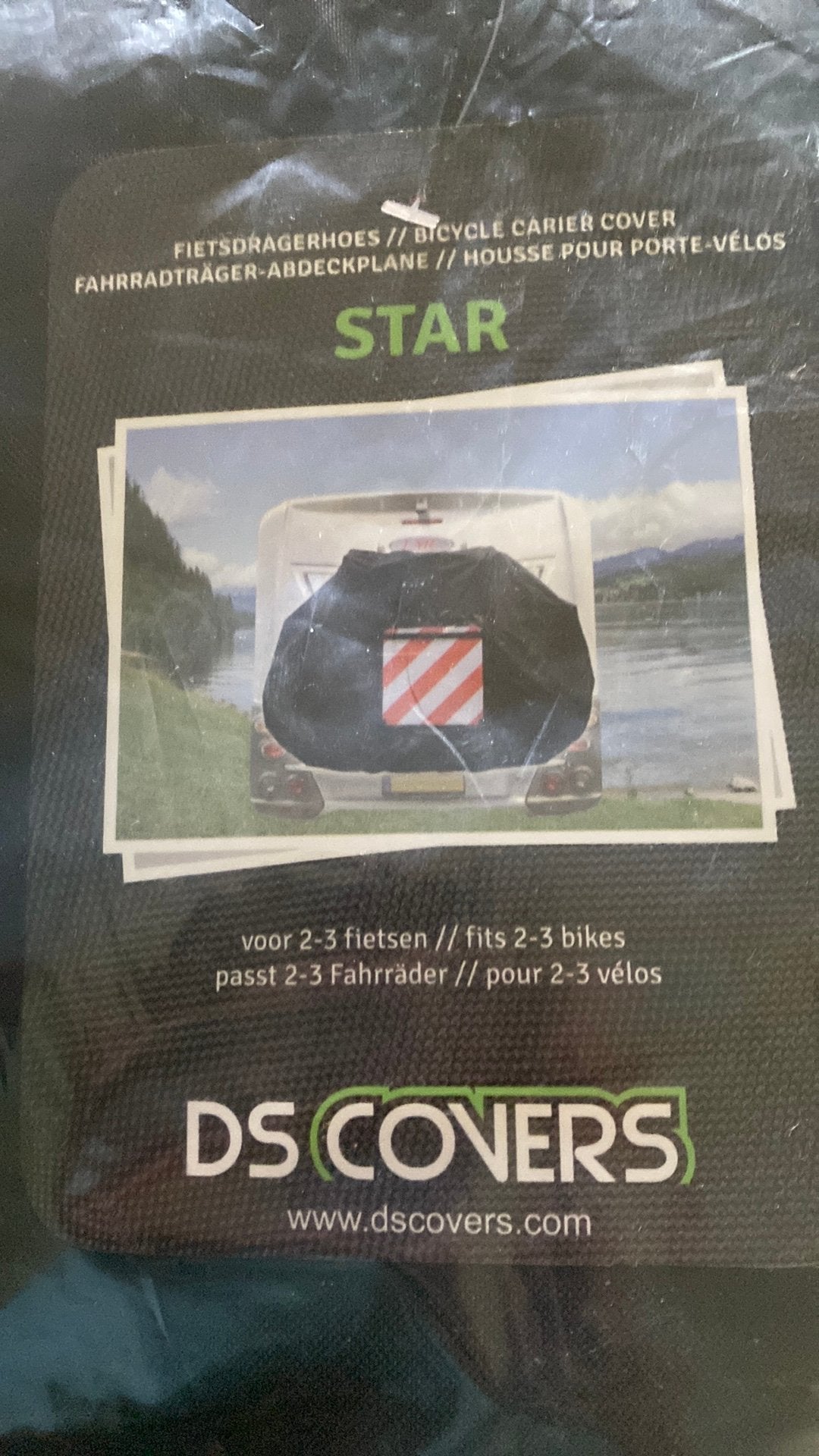 Fietsendragerhoes, Ophalen, Nieuw, Fietsendrager-accessoire, 2 fietsen