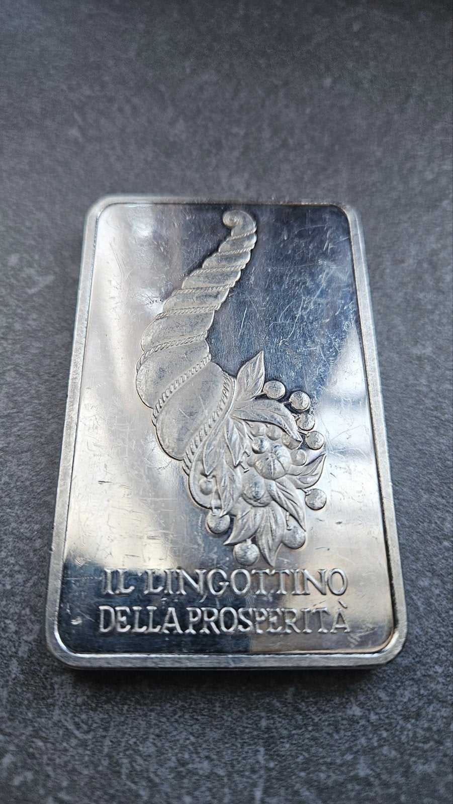 zeldzame250 gram 999 zilverbaar italiaans, Ophalen of Verzenden, Zilver
