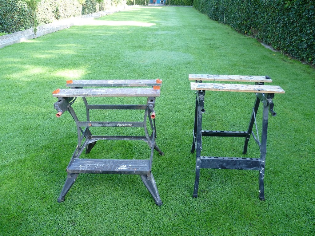 Workmate twee stuks, Doe-het-zelf en Verbouw, Ophalen, Gebruikt, Minder dan 70 cm