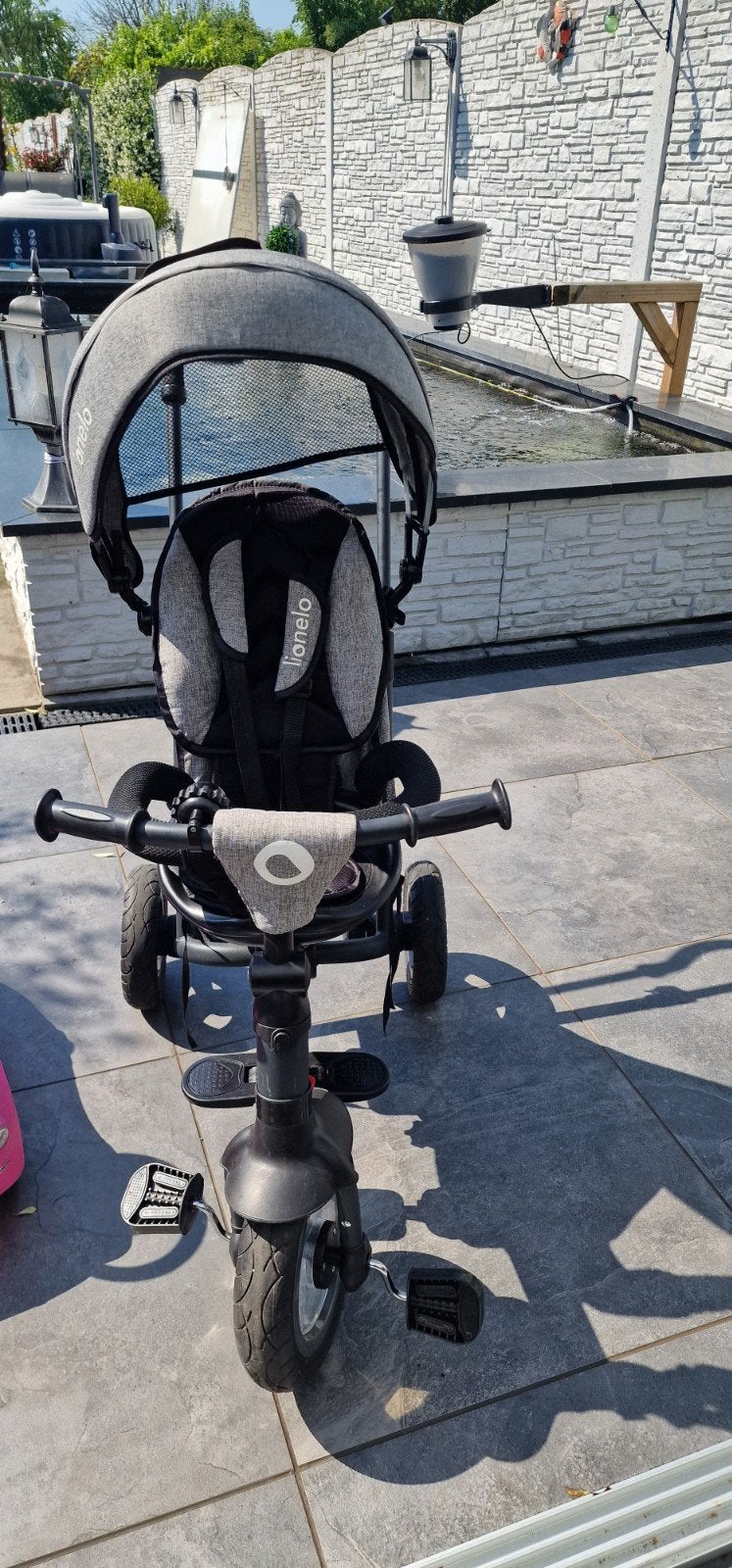 3-in-1 Driewieler - Zeer Goede Staat, Fietsen en Brommers, Ophalen, Zo goed als nieuw, Lionelo, Duwstang