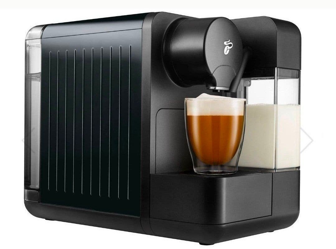 Tchibo Cafissimo Latte Zwart - Koffiecupmachine, Koffiemachine, Ophalen of Verzenden, Zo goed als nieuw, 2 tot 4 kopjes