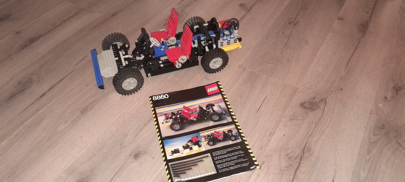 Lego technic car chassis 8860 netjes 100% compleet zeer mooi, Lego, Compleet, Ophalen of Verzenden, Zo goed als nieuw