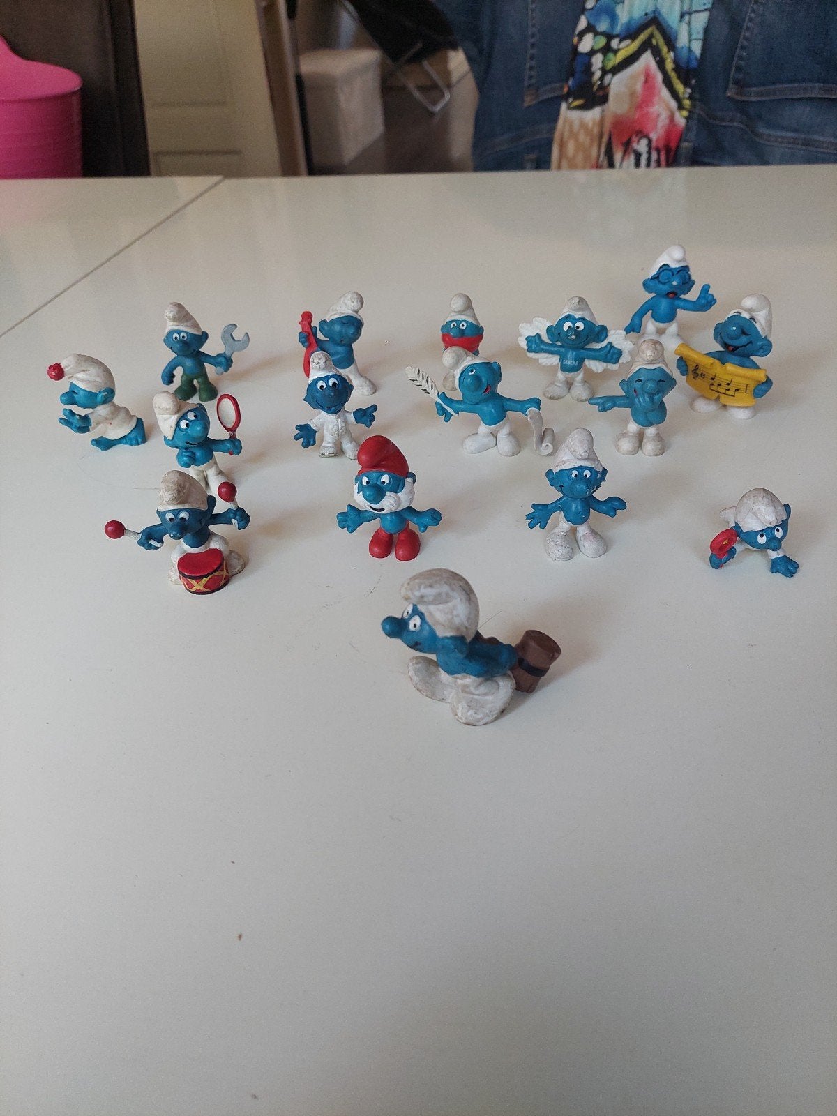 16 Smurfen figuren - Schleich, Peyo, Bully collectie, Ophalen of Verzenden, Poppetje, Figuurtje of Knuffel