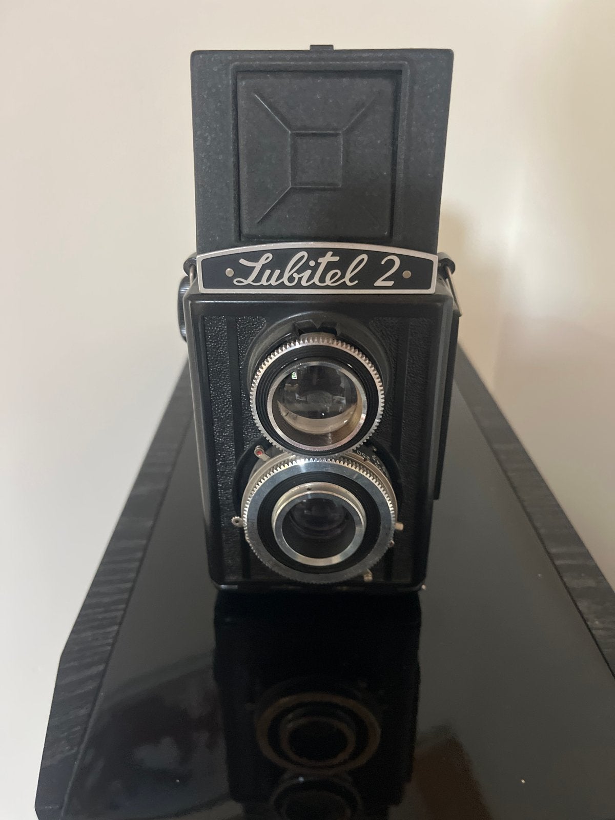 Vintage Lubitel 2 TLR camera - Klassieke fotografie, Audio, Tv en Foto, Fotocamera's Analoog, Ophalen of Verzenden, Gebruikt, Spiegelreflex