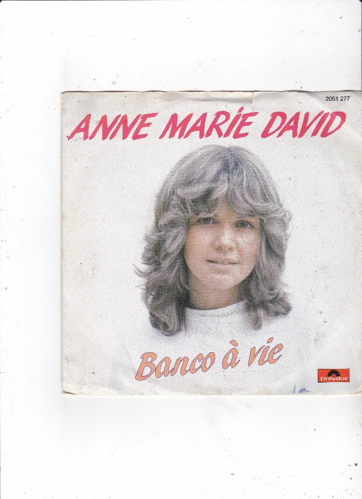 Single Anne Marie David - Banco a vie, Ophalen of Verzenden, Gebruikt, 7 inch, Pop
