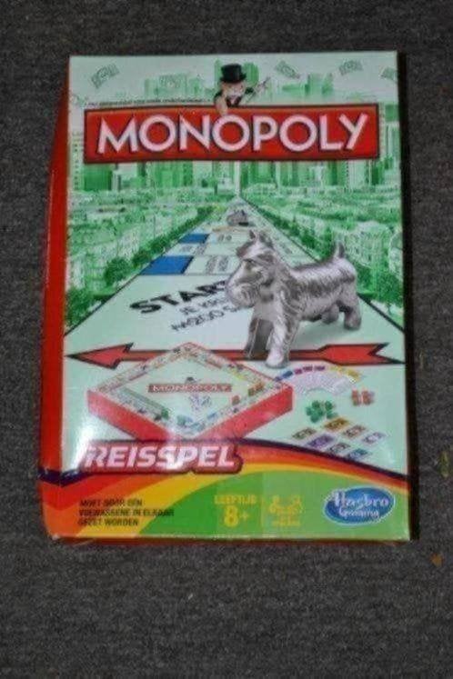Reisspel monopoly, Verzenden, Zo goed als nieuw, Reisspel