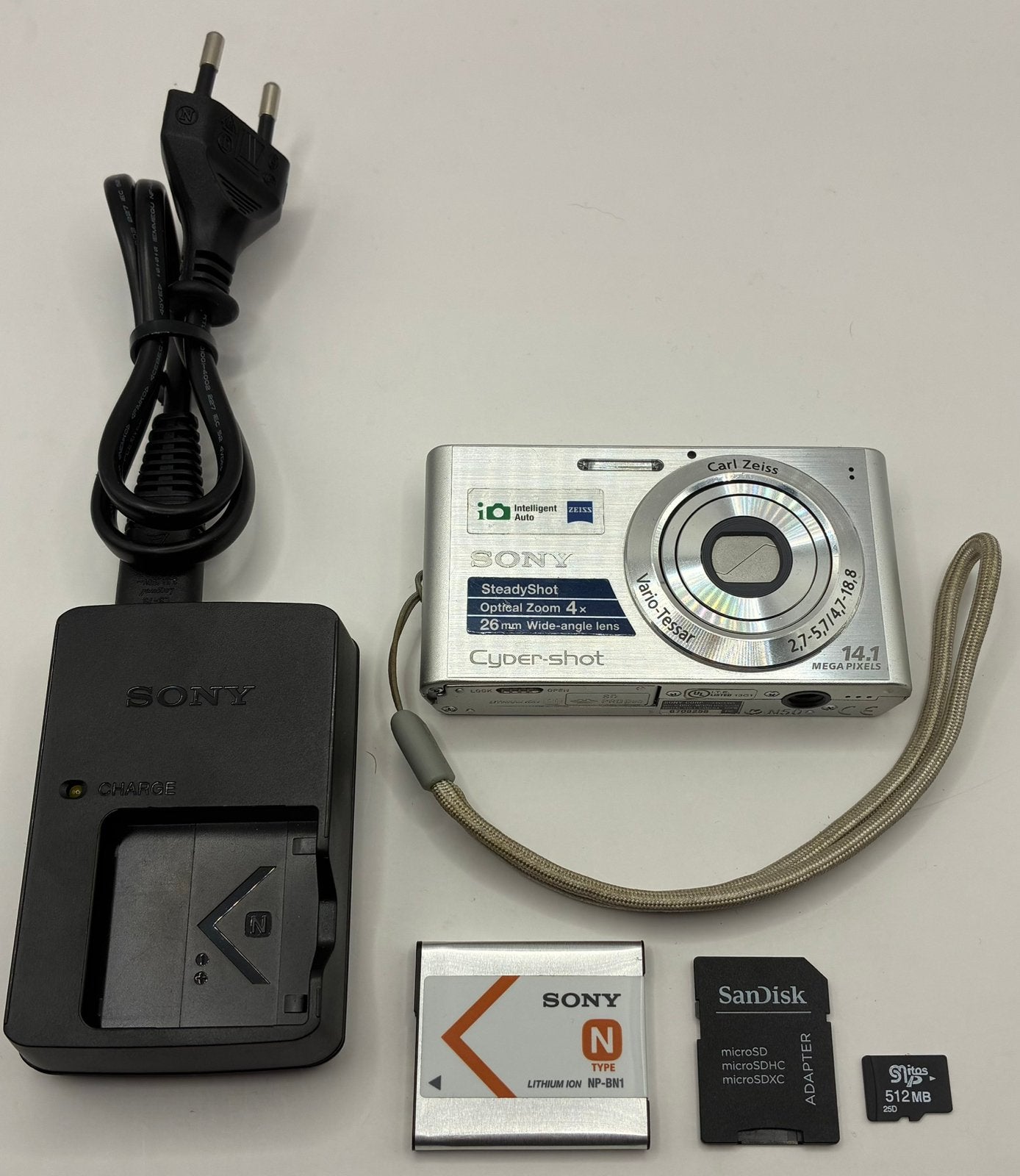 Sony Cyber-shot DSC-W320 - compact camera, Ophalen of Verzenden, Zo goed als nieuw, Sony, 8 keer of meer
