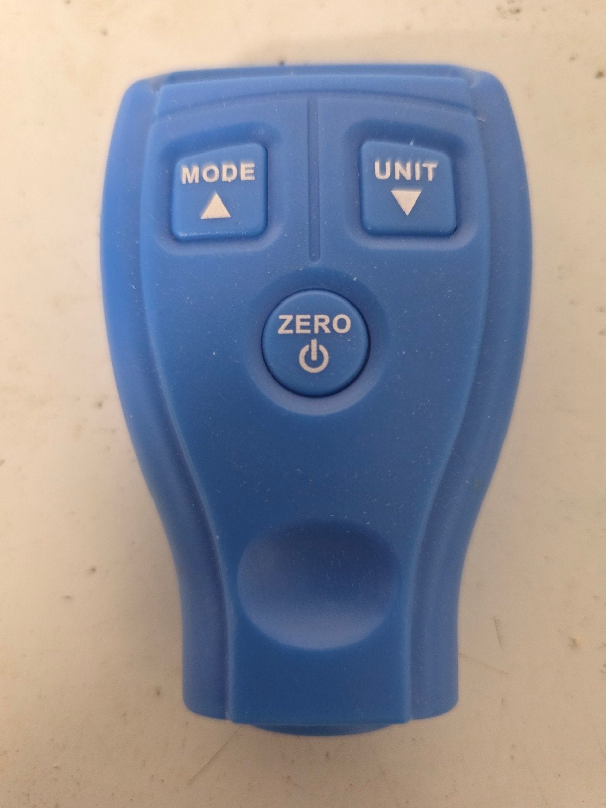 Blauwe meter met MODE, UNIT en ZERO knoppen, Ophalen of Verzenden, Gebruikt, Overige meters