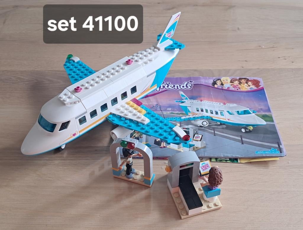 Lego Friends 41100 Heartlake Vliegtuig, Gebruikt, Lego, Friends, Ophalen of Verzenden