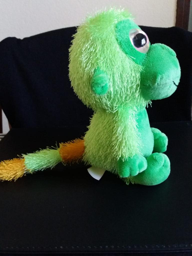 Zgan superleuke aap met gekleurde staart 30 cm, Ophalen of Verzenden, Zo goed als nieuw, Overige typen
