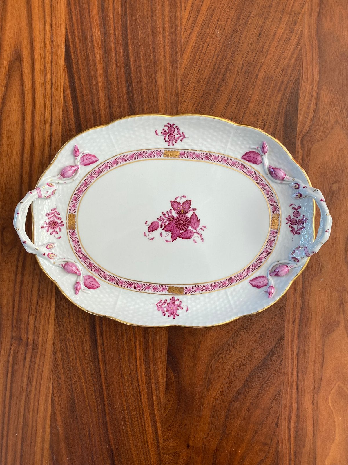 Herend porselein serveerschaal, Antiek en Kunst, Antiek | Servies los, Ophalen of Verzenden