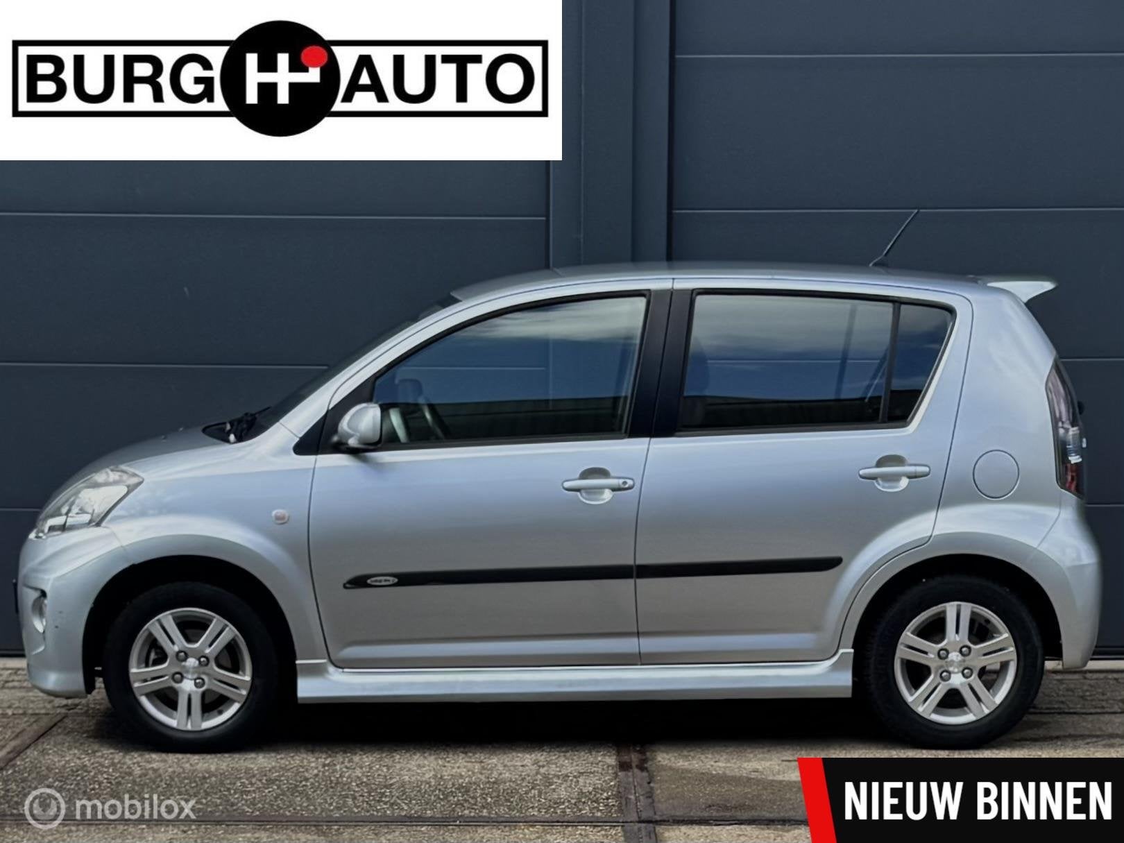 Daihatsu Sirion 2 1.3-16V Comfort - AIRCO - EL. RAMEN + SPIE, Voorwielaandrijving, Stof, Zwart, 4 cilinders