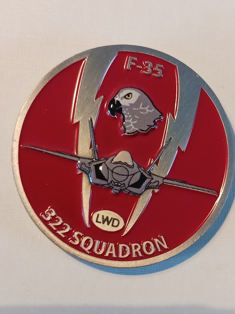 Coin F-35 Leeuwarden, Verzamelen, Ophalen of Verzenden, Zo goed als nieuw, Overige typen