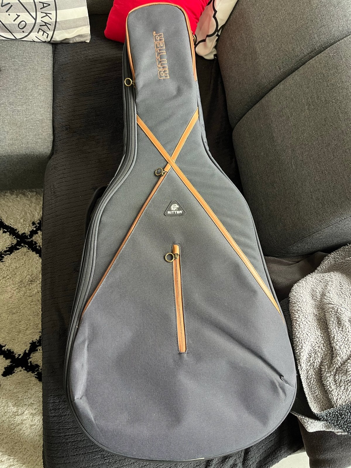Ritter gitaartas - zo goed als nieuw, Ophalen, Zo goed als nieuw, Akoestische gitaar