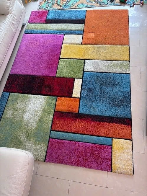 Moderne tapijt, vloerkleed  200cm x 140cm, Ophalen, 100 tot 150 cm, 200 cm of meer, Zo goed als nieuw