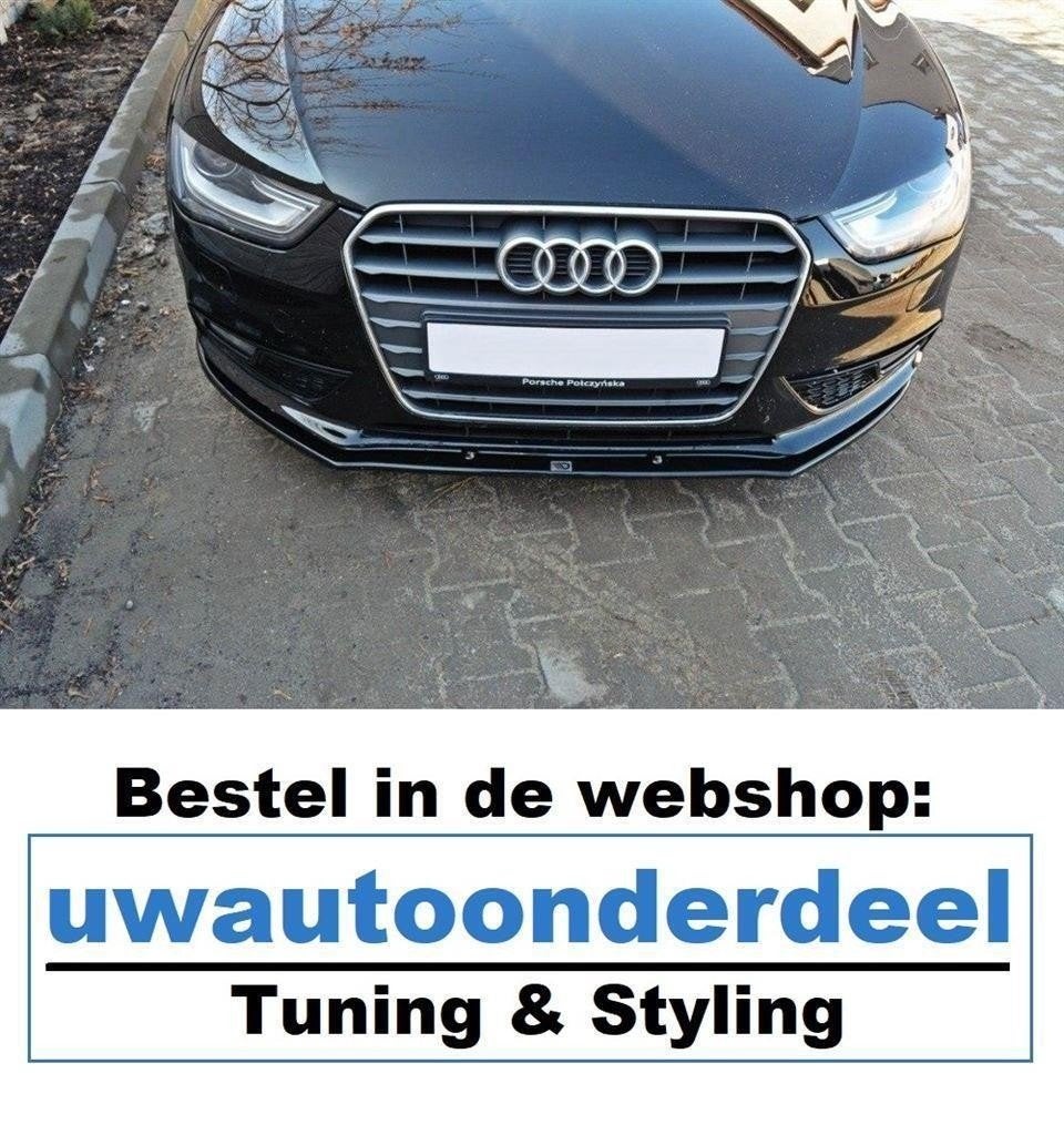 Maxton Design Spoiler Skirts Splitter Geschikt Voor Audi A4, Verzenden, Automotive Parts, A.parts@hotmail.nl, Trasmolenlaan 12 3447 GZ Woerden