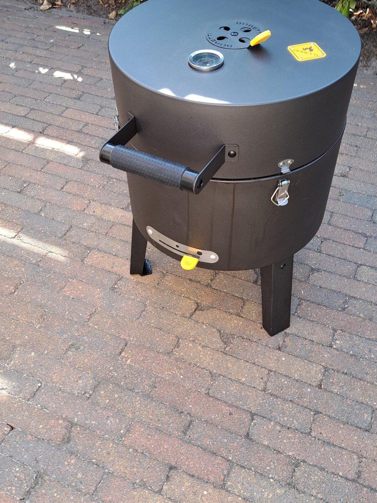 1 x gebruikt Boretti Barbecue - Robuuste Houtskool BBQ, Tuin en Terras, Houtskoolbarbecues, Ophalen, Gebruikt, Boretti