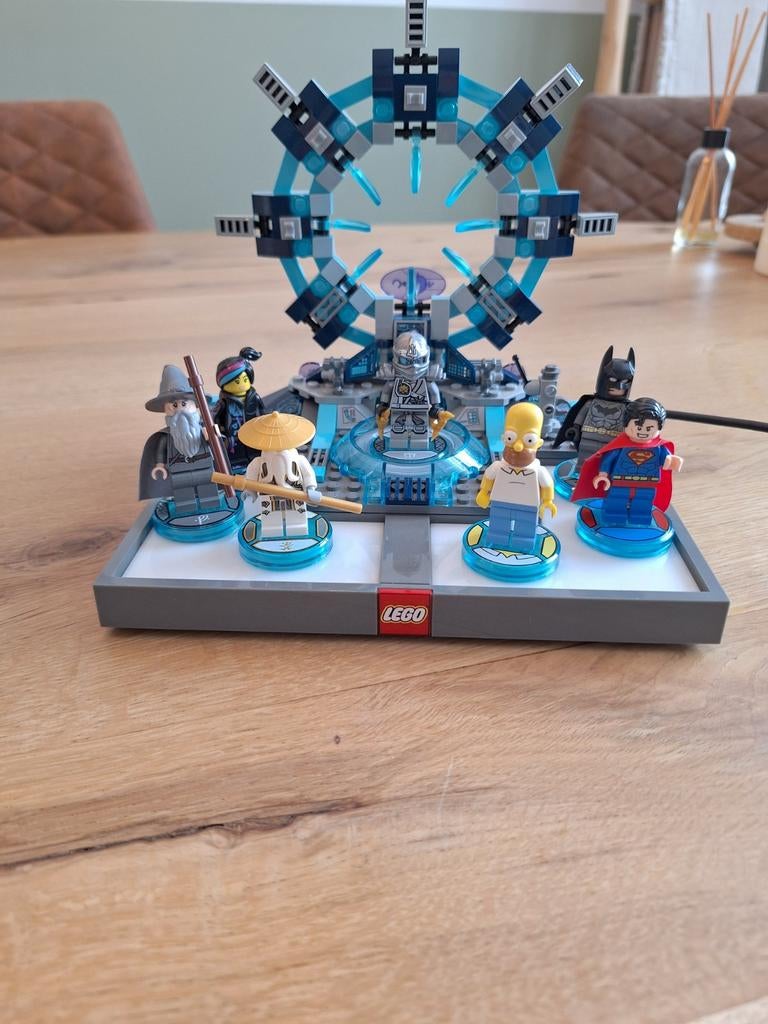Lego Dimensions PS3 met portal en figuren, Spelcomputers en Games, Ophalen of Verzenden, Zo goed als nieuw, Avontuur en Actie