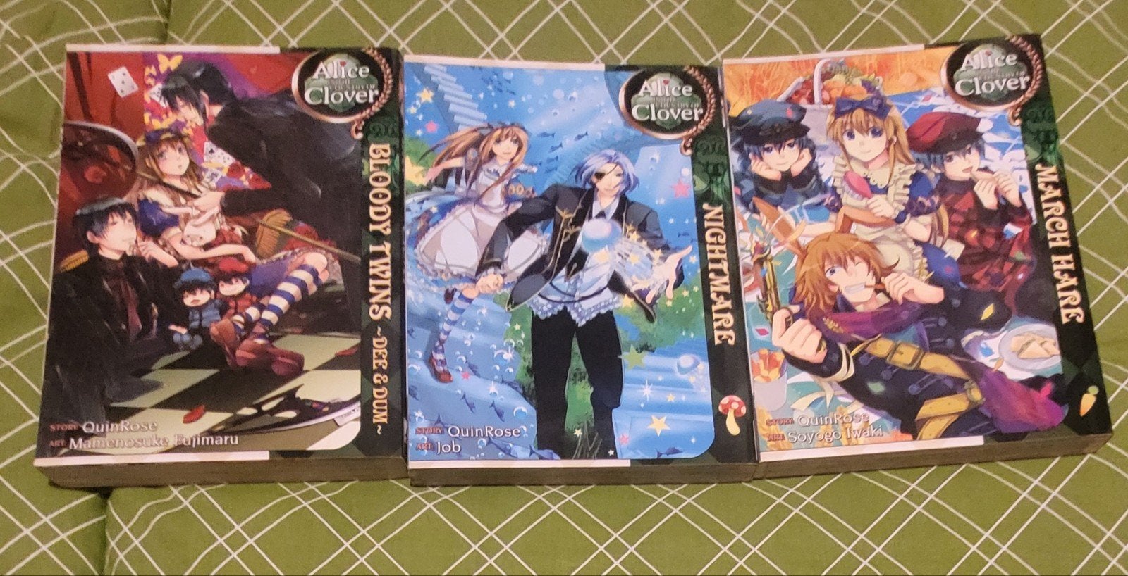 3 manga's van Alice in the country of clover, Quin rose, Ophalen of Verzenden, Zo goed als nieuw, Japan (Manga)