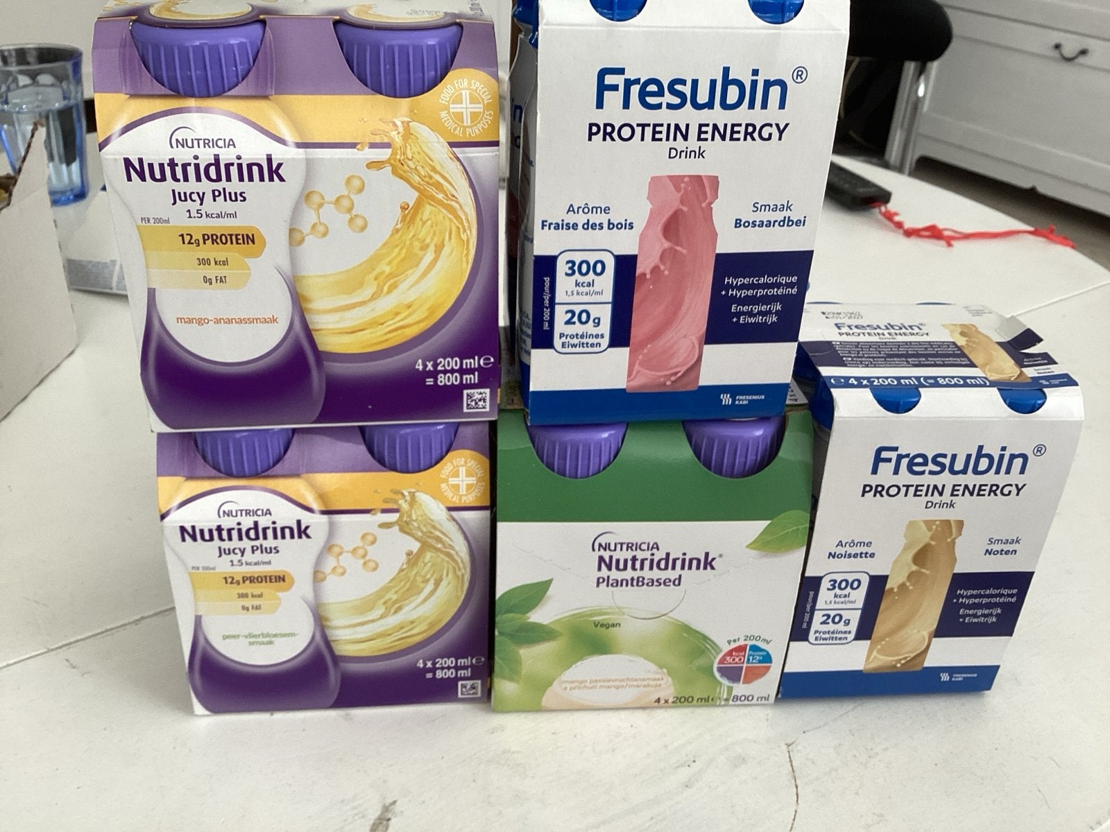 64 xNutridrink , Fresubin , Com.prot. ruilen voor damesfiets, Ophalen of Verzenden, Nieuw, Poeder of Drank