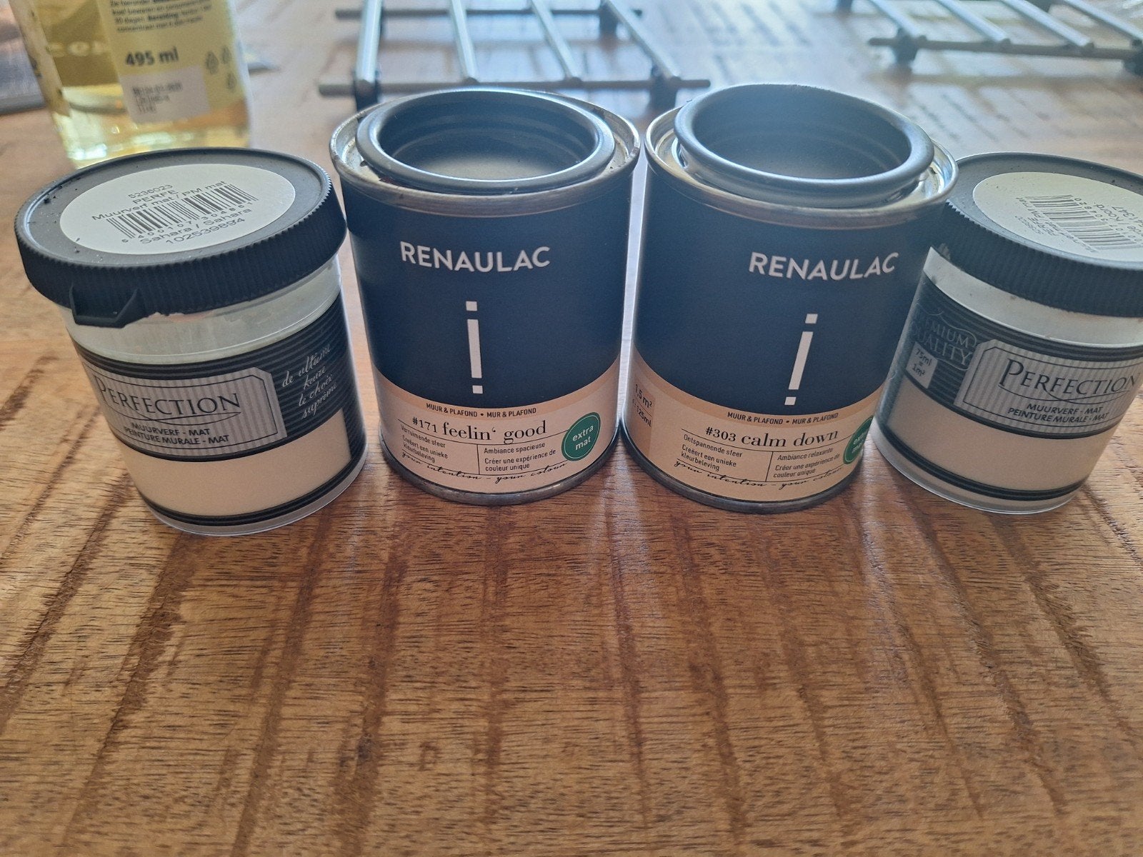 Verf testers perfection / renaulac, Doe-het-zelf en Verbouw, Verf, Beits en Lak, Ophalen, Wit
