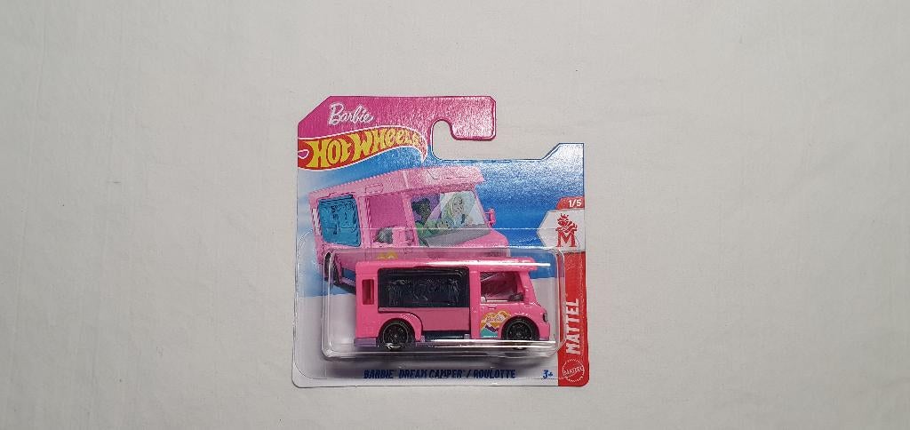 Hot wheels Barbie Dream camper, Ophalen of Verzenden, Nieuw, Auto