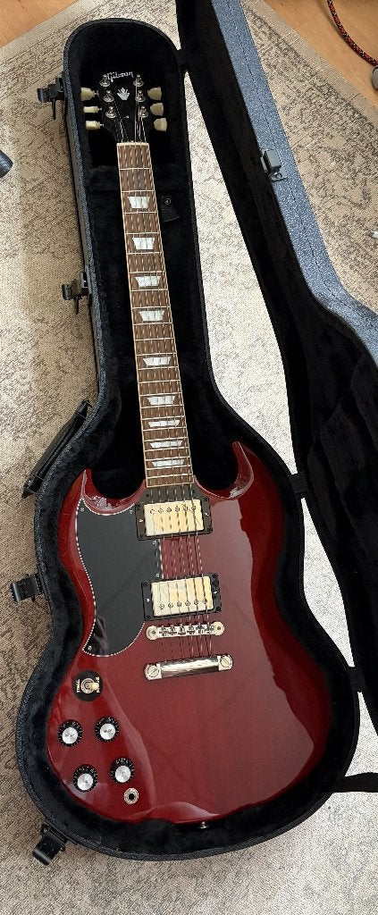 Gibson SG Standard '61 Linkshandig / Left-Handed ZGAN, Muziek en Instrumenten, Ophalen, Zo goed als nieuw, Solid body, Gibson