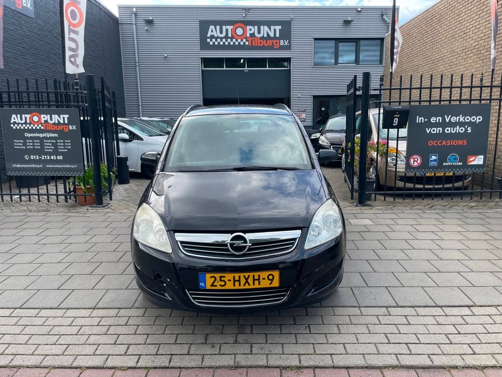 Opel Zafira 1.8 Business 2e Eigenaar! Trekhaak 7Pers Airco N, Auto's, Opel, Voorwielaandrijving, Gebruikt, 4 cilinders, Parkeersensor
